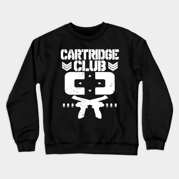 Cartridge Club - Bullet Design (Battle Worn) Crewneck Sweatshirt by dege13